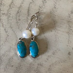 Sterling and Turquoise Earrings